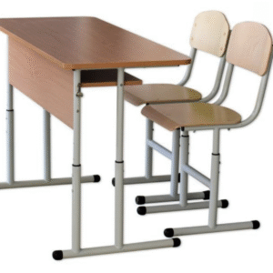 SET BANCA SCOLARA DUBLA + SCAUN REGLABILE